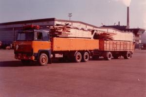 Yrityksen toinen auto joka hankittiin Bedfordin jälkeen. Scania 110.